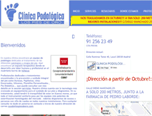 Tablet Screenshot of lospiesdeoro.com